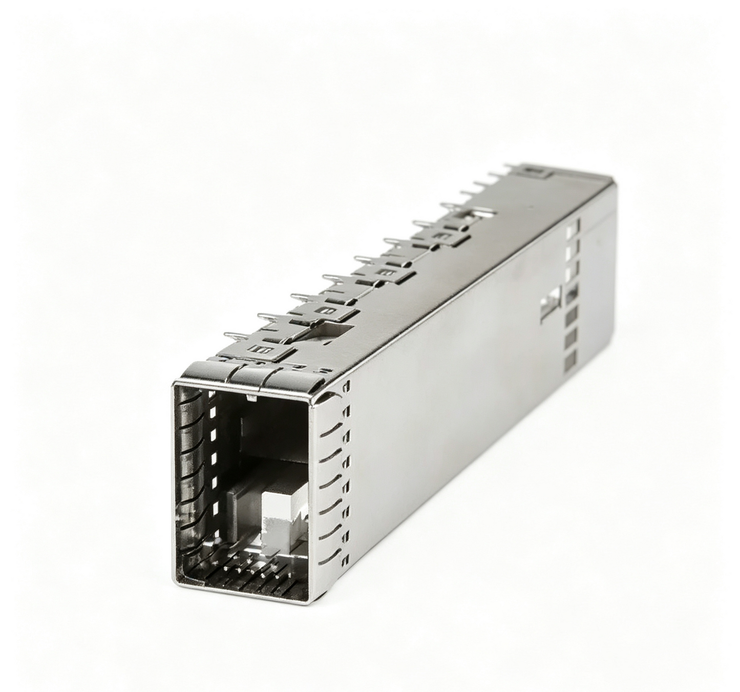 2317416-1 OSFP Cage Assembly Press-Fit Through Hole