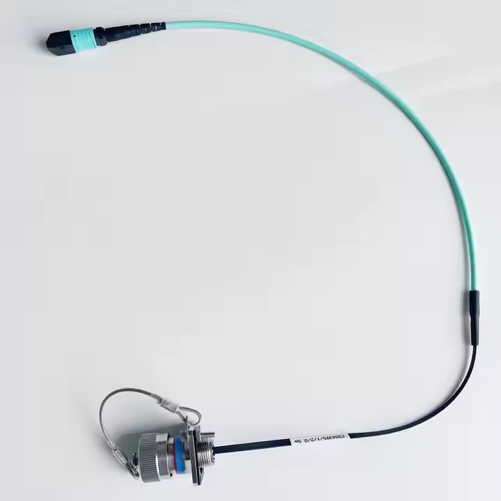 D38999 MT Series GYM15 Fiber Optic 11# 1MT 12Cores/24Cores/48cores SOCKET Connectors Cable Assembly