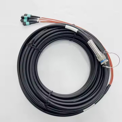 D38999 MT Series GYM15 Fiber Optic 11# 1MT 12Cores/24Cores/48cores Plug Connectors Cable Assembly