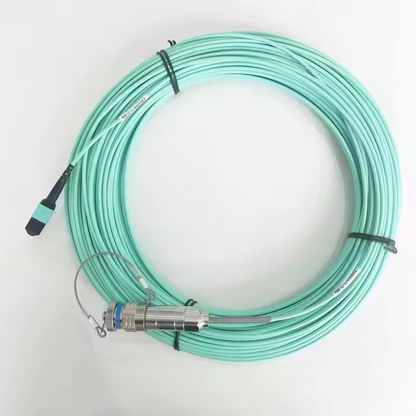 D38999 MT Series GYM12 Fiber Optic 9# 1MT 12Cores/24Cores/48cores Plug Connectors Cable Assembly