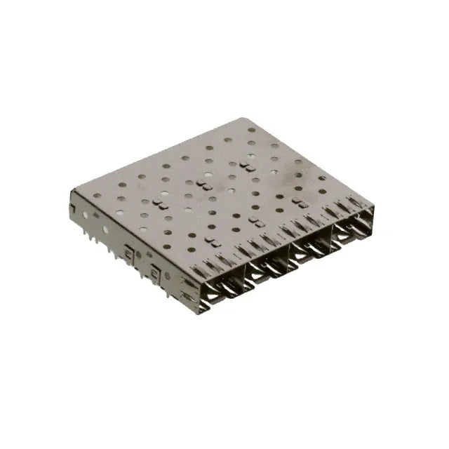 1658723-2 SFP 1X4 Cage Assembly 4 Gbs Connector Solder Through Hole Press-Fit Mount