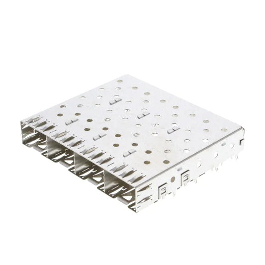 1658744-3 SFP 1X4 CAGE Assembly 4 Gbs EMI Springs Through Hole Press-Fit Mount