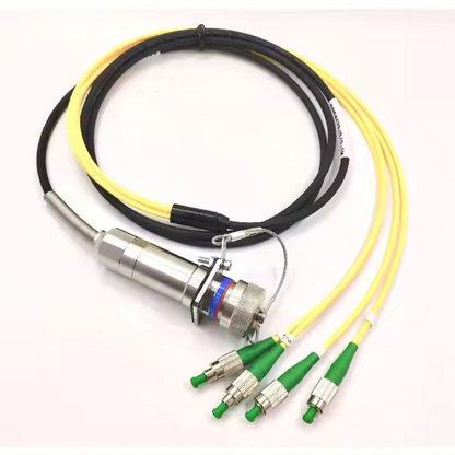 D38999A8/26KC04N ARINC801 38999 A8 Series 4CORES IP67 Waterproof Connectors Fiber Optic Cable Assembly