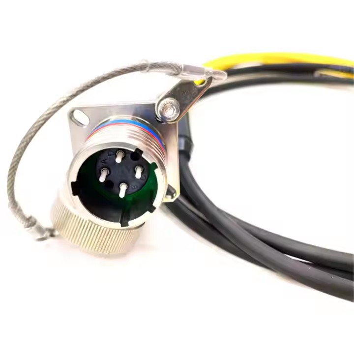 D38999A8/26KC04N ARINC801 38999 A8 Series 4CORES IP67 Waterproof Connectors Fiber Optic Cable Assembly