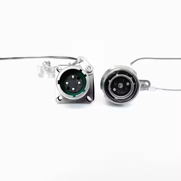 D38999A8/26KC04N ARINC801 38999 A8 Series 4CORES IP67 Waterproof Connectors Fiber Optic Cable Assembly