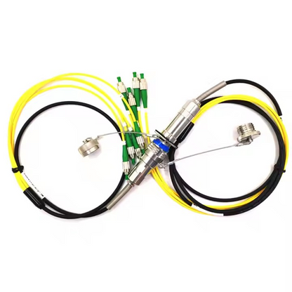 D38999A8/26KC04N ARINC801 38999 A8 Series 4CORES IP67 Waterproof Connectors Fiber Optic Cable Assembly