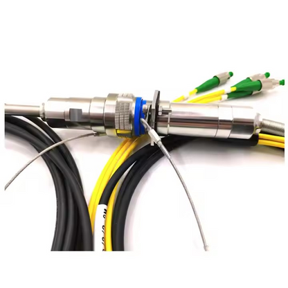 D38999A8/26KC04N ARINC801 38999 A8 Series 4CORES IP67 Waterproof Connectors Fiber Optic Cable Assembly