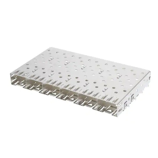 1761015-3 SFP Cage 1X6 Port 4 Gbs Through Hole Press-Fit Right Angle