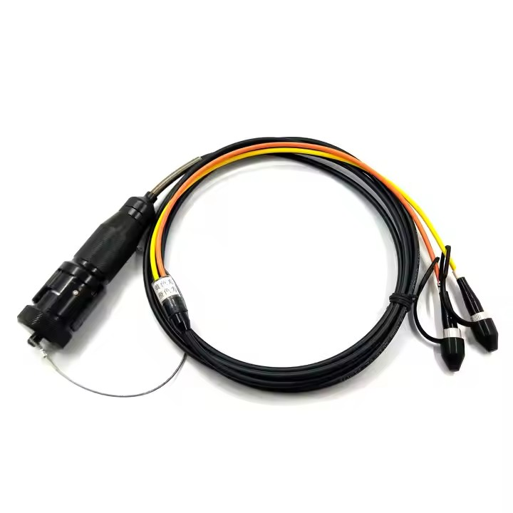 TBE005 TBE003 /YZA Fiber connectors 2 cores IP67 waterproof specialty harsh environment application with cable reels