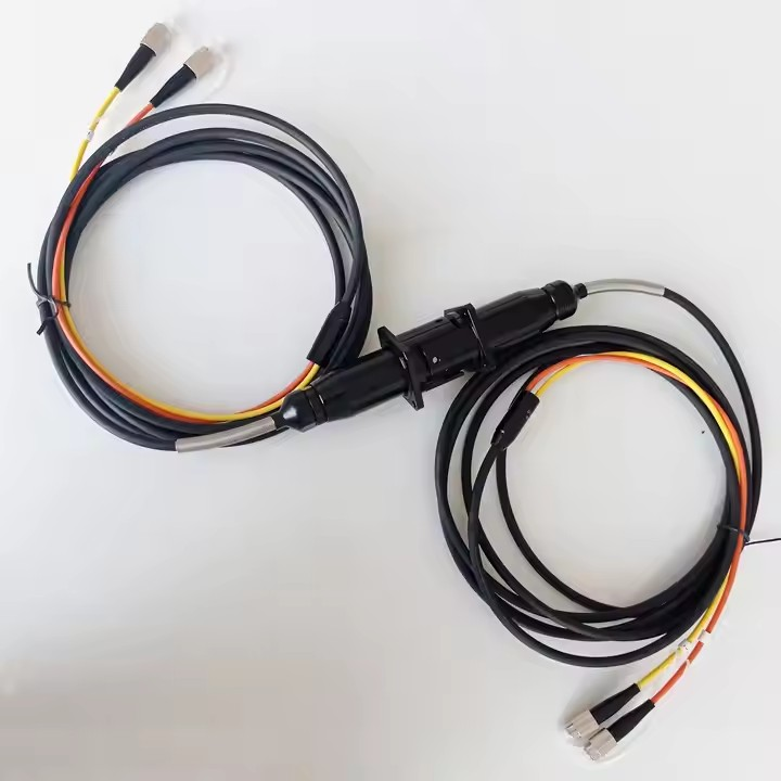 TBE005 TBE003 /YZA Fiber connectors 2 cores IP67 waterproof specialty harsh environment application with cable reels