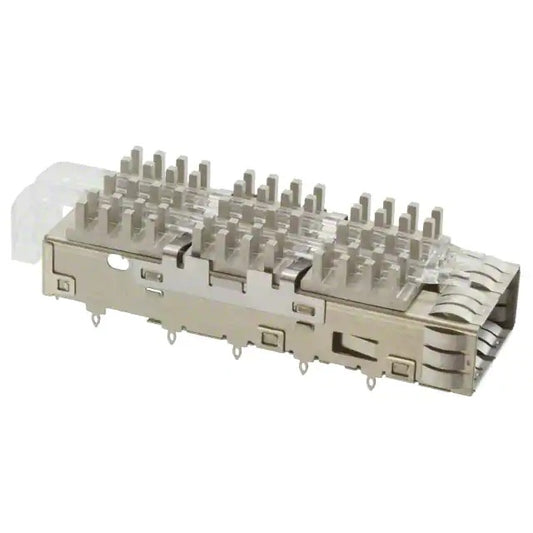1888971-1 TE QSFP+ Cage With Heat Sink 14 Gbs Included Lightpipe