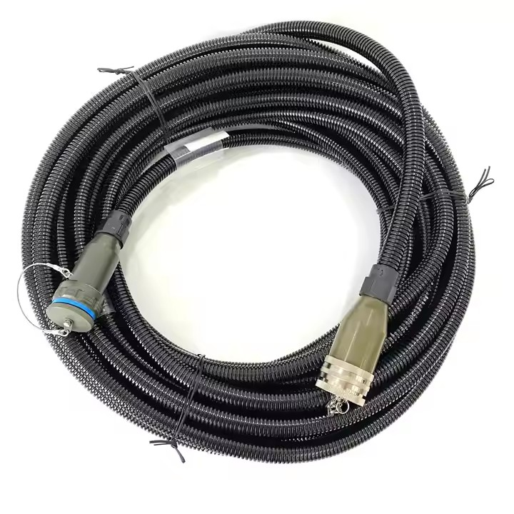 D38999 MT Series GYM31 Fiber Optic 21# 4MT 192cores Plug and SOCKET Connectors Cable Assembly
