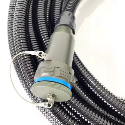 D38999 MT Series GYM31 Fiber Optic 21# 4MT 192cores Plug and SOCKET Connectors Cable Assembly
