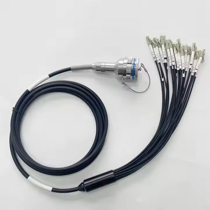 D38999A8/26KH24N ARINC801 Series 24CORES IP67 waterproof connectors fiber optic cable Assembly
