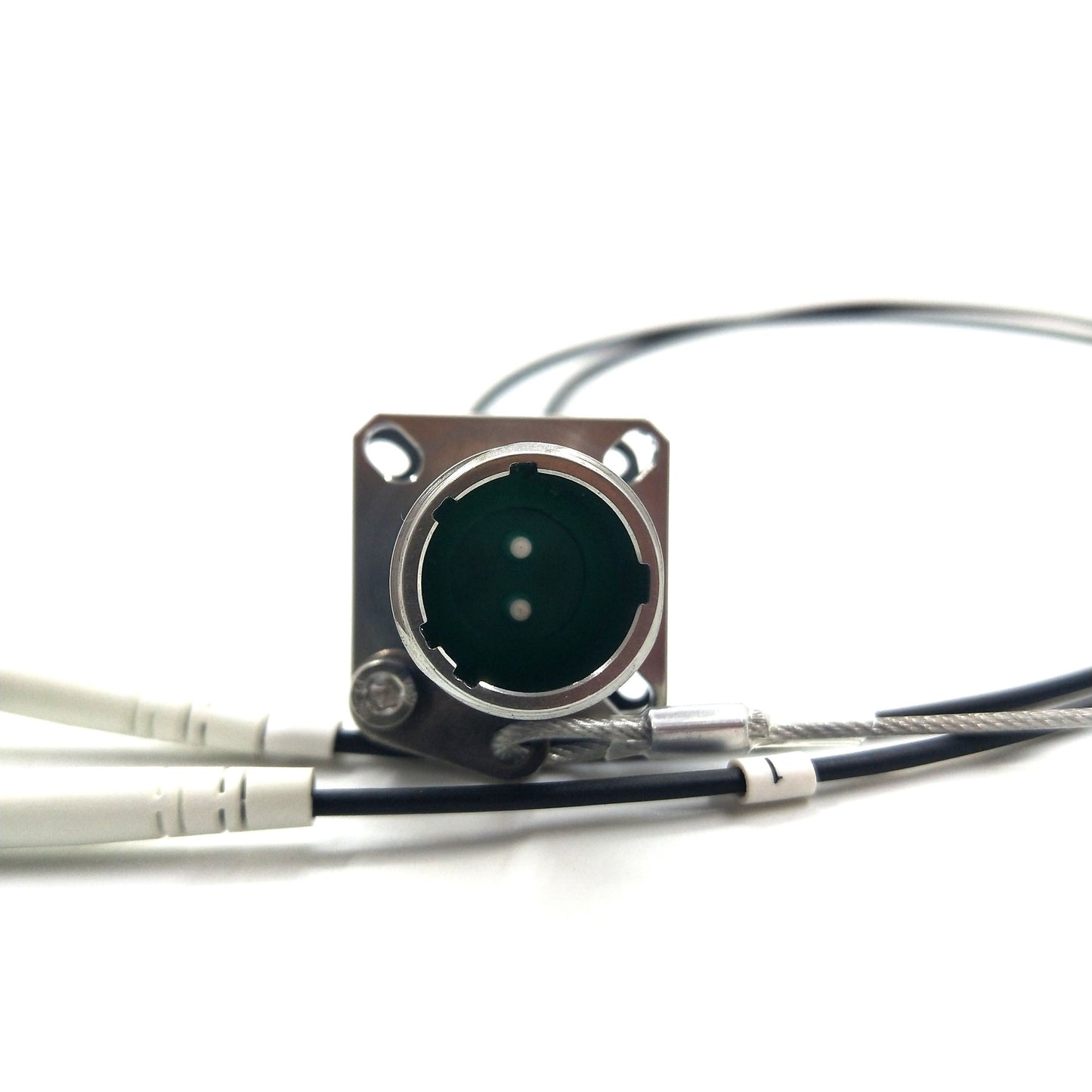 D38999 Series standard circular connectors 2Cores socket fiber optical Cable Assemblies