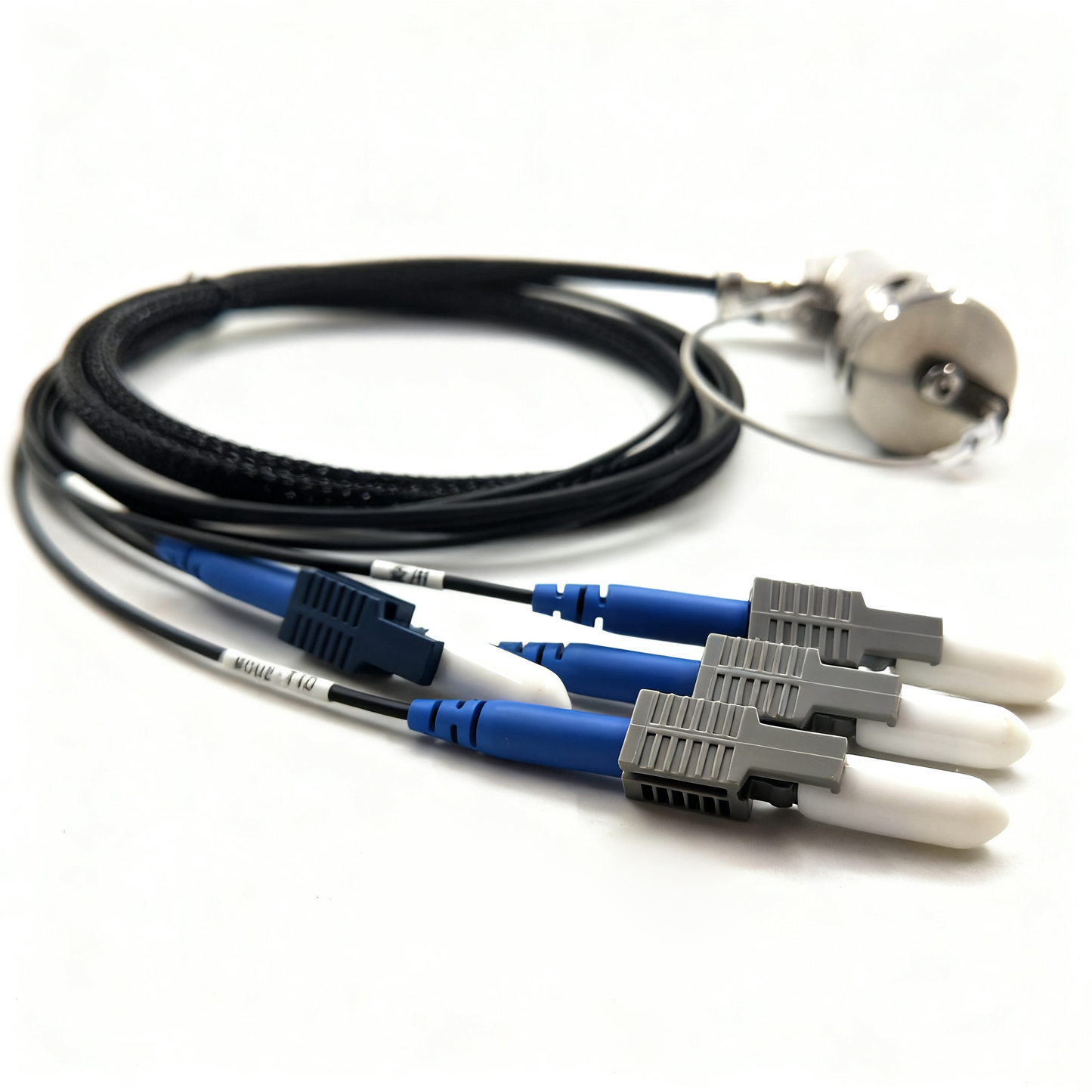 D38999 4Cores Plastic of fiber connectors Plug and Socket J599POF/04P -4*HFBR4501 fiber optic cable Assembly