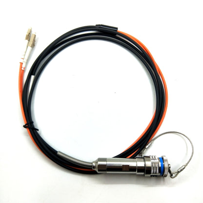 D38999 Series Standard Circular Connectors 2Cores Plug Fiber Optic Cable Assembly