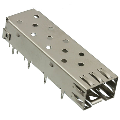 1-2227303-2 CONN SFP CAGE 1 Port PRESS-FIT R/A Through Hole Solder Mount
