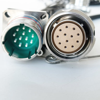 D38999/26KD12B1N GJB599 /20KD12A1N Series IP67 Waterproof Connectors Fiber Optic Cable Assembly