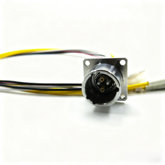 3K.93C. EDW Socket with LC HDTV Broadcasting Camera Cable Connectors