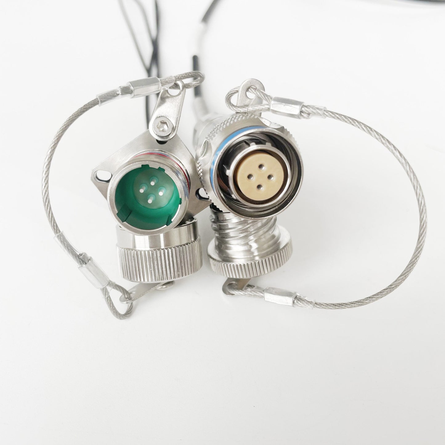J599 / Series standard circular connectors Plug fiber optic cable Assembly