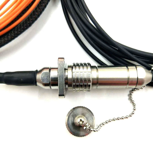 Outdoor Waterproof Fiber Cable Connectors ODC 2 Cores Socket Fiber Patch Cord