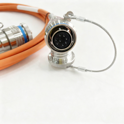 D38999 8Cores Multi Mode Fiber Cable Plug and Socket J599/26KC08B1N -J599/26KC08B1N Fiber Optic Cable Assembly