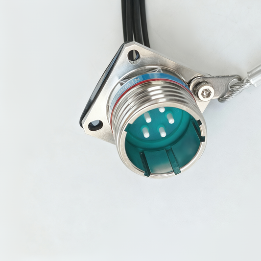 D38999 5Cores single mode fiber cable Plug and Socket J599/26KC05B1N -5ST fiber optic cable Assembly