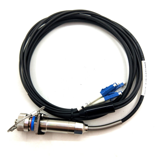 D38999 Series Fiber Optic Connectors 11# 6Cores Reverse Receptacle Cable Assembly
