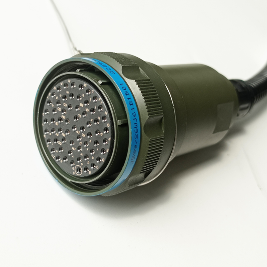 D38999 J599 ARINC801 Series Waterproof Connectors Fiber Optic Cable Assembly