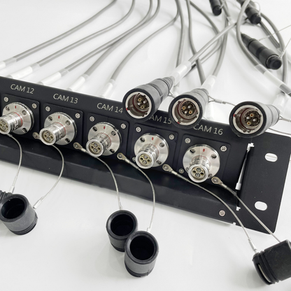 HDTV fiber connector 3K 93c FUW PUW Camera and Broadcasting SMPTA Hybrid Cable Assemblies 3K 93C 1U 2U PANEL