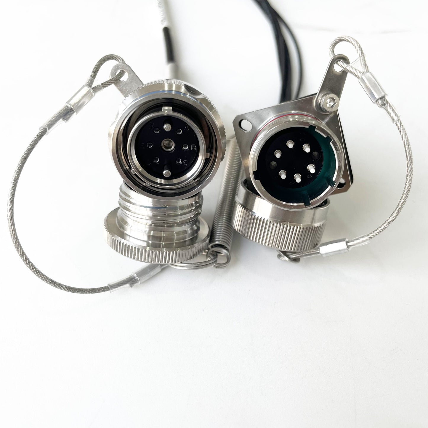 D38999A8/26KD06N ARINC801 Series 6pins IP67 Waterproof Connectors Fiber Optic Cable Assembly
