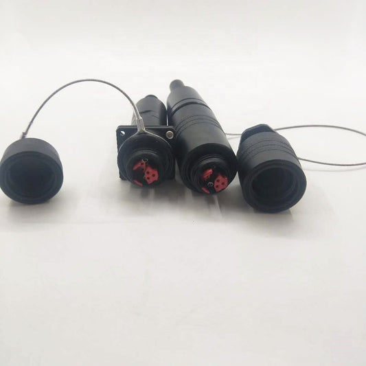 YZG II/ TFOCA Fiber Connectors 6Cores Plug and Socket YZG II/06P YZG II/06S 6CORES PLUG and SOCKET
