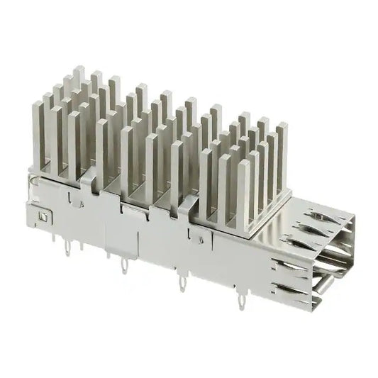 1367645-5 SFP Cage with Heat Sink Connector Press-Fit Through Hole