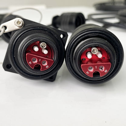 YZG/ OCC EZ-MATE YZG04P YZG04S Outdoor Waterproof Fiber Connector YZG 4 Cores PLUG and SOCKET