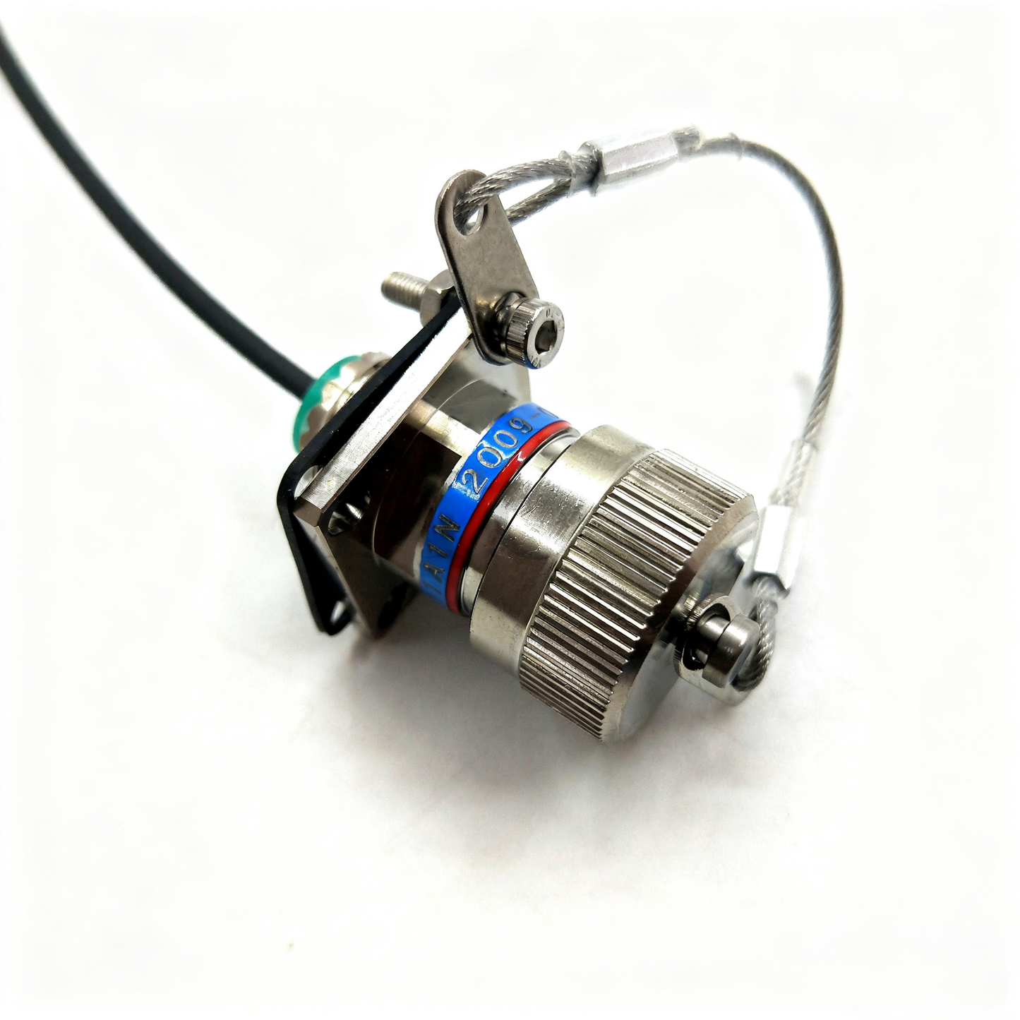 D38999 Series Standard Circular Connectors 1Cores Socket Fiber Optic Cable Assembly