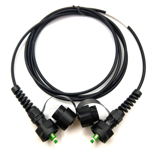 IP67 SC Plug Connector ODVA Series Water Proof Tactical Fiber Cable Optic Connector