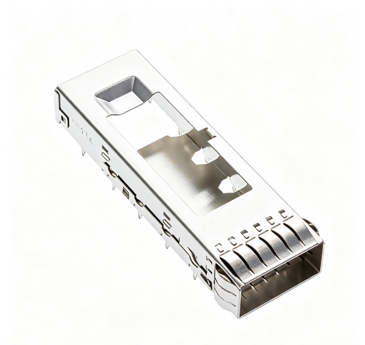 2170703-7 QSFP28 Cage 28 Gb/s with Heat Sink Connector