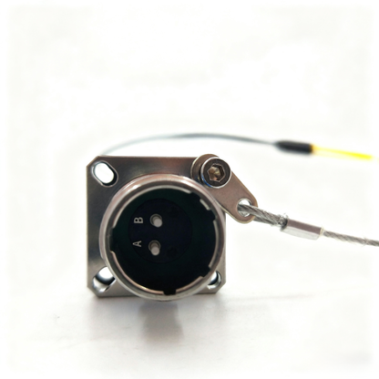 ARINC 801 D38999 Series Fiber Optic 11# 2Cores Receptacle Connectors Cable Assembly