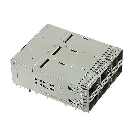 2227671-1 ZQSFP+ Cage 2x3 Port With Integrated Connector 28 Gb/s