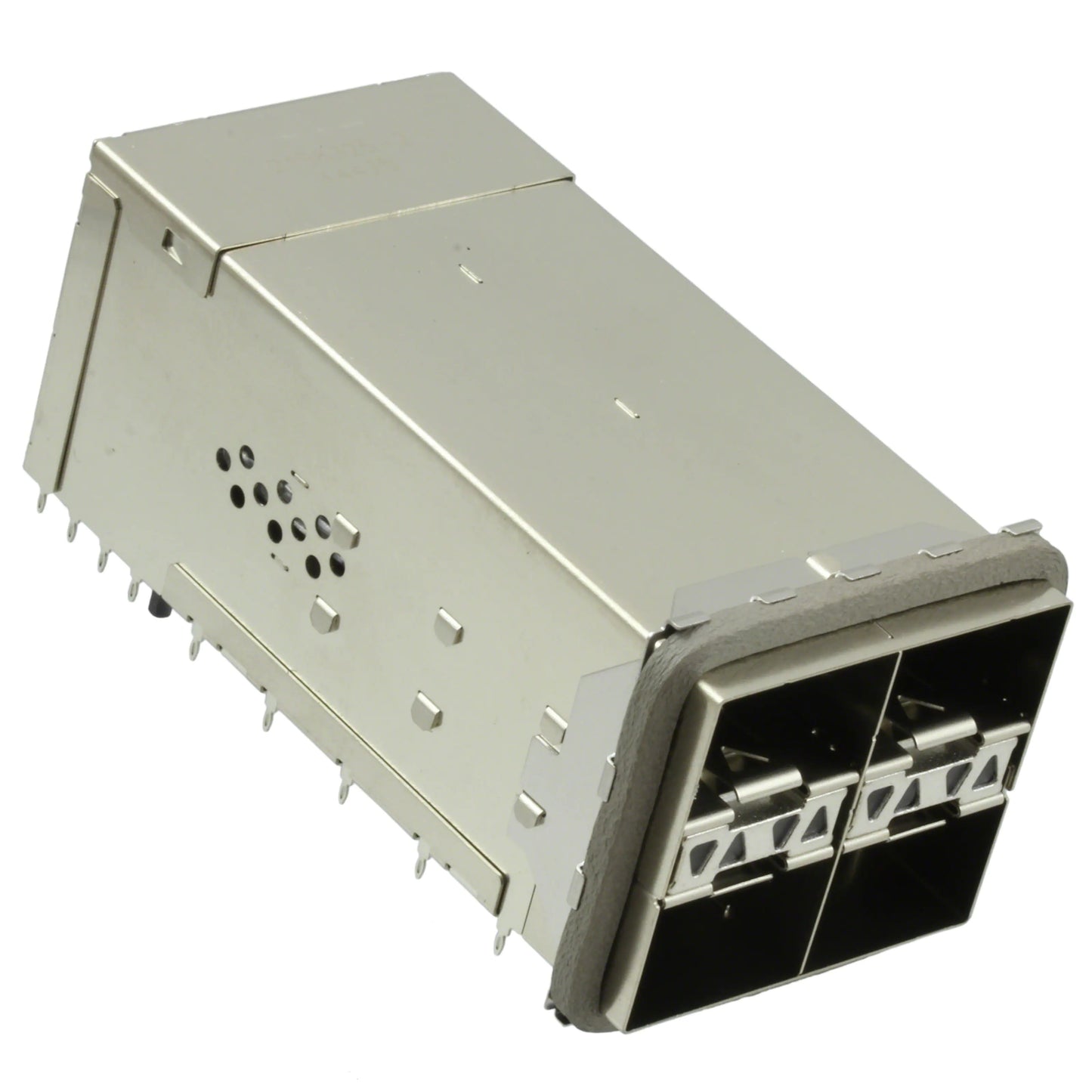 2198325-2 zSFP+ Cage Assembly 2x2 Port With Integrated Connector 32 Gb/s Included Lightpipe