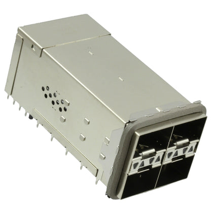2198325-2 zSFP+ Cage Assembly 2x2 Port With Integrated Connector 32 Gb/s Included Lightpipe