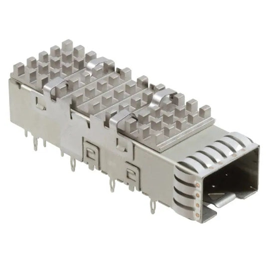 2007464-1 TE SFP+ Cage With Heat Sink External Springs