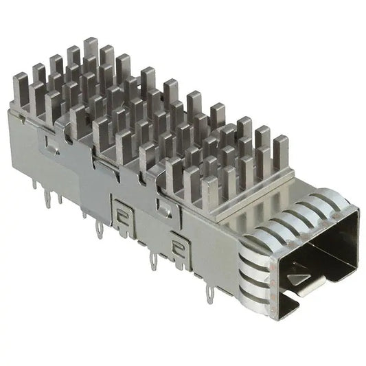 2007464-2 TE SFP+ Cage With Heat Sink 16 Gbs External Springs