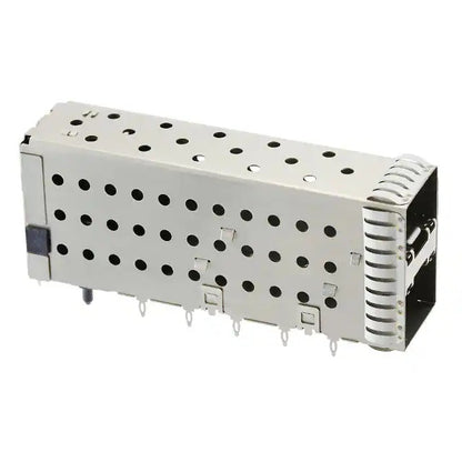 2007492-8 SFP+ Cage Assembly 2x1 Port With Integrated Connector External Springs 16 Gbs