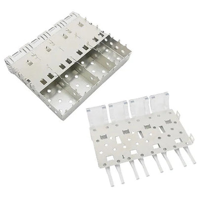 2170030-1 TE SFP+ Cage Assembly 1 x 4 Port 16 Gb/s Included Lightpipe