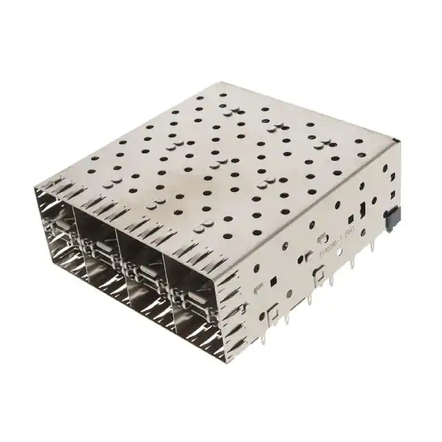 2170286-1 PRESS FIT SFP 2X4 Cage Assembly with Integrated Connector
