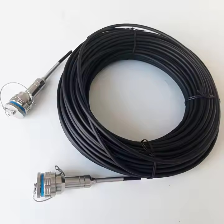 D38999A8/26KF12N ARINC801 Series 12CORES IP67 Waterproof Connectors Fiber Optic Cable Assembly