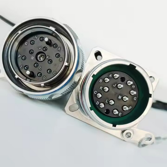 D38999A8/26KF12N ARINC801 Series 12CORES IP67 Waterproof Connectors Fiber Optic Cable Assembly
