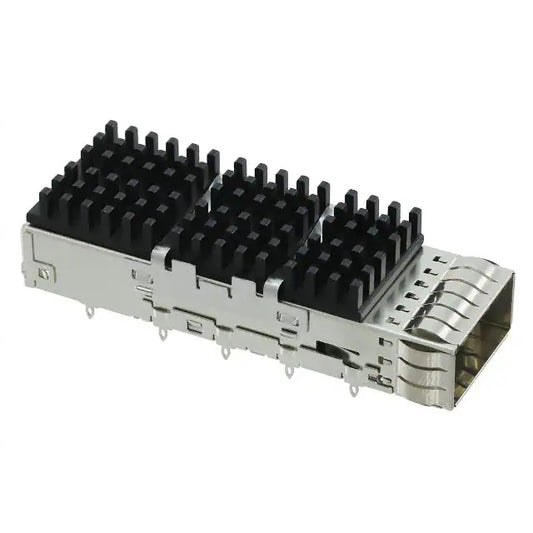 TE 2170704-8 Compatible F-tone FT-219-C010514 QSFP28 Cage Assembly With Heat Sink 1 x 1 Port